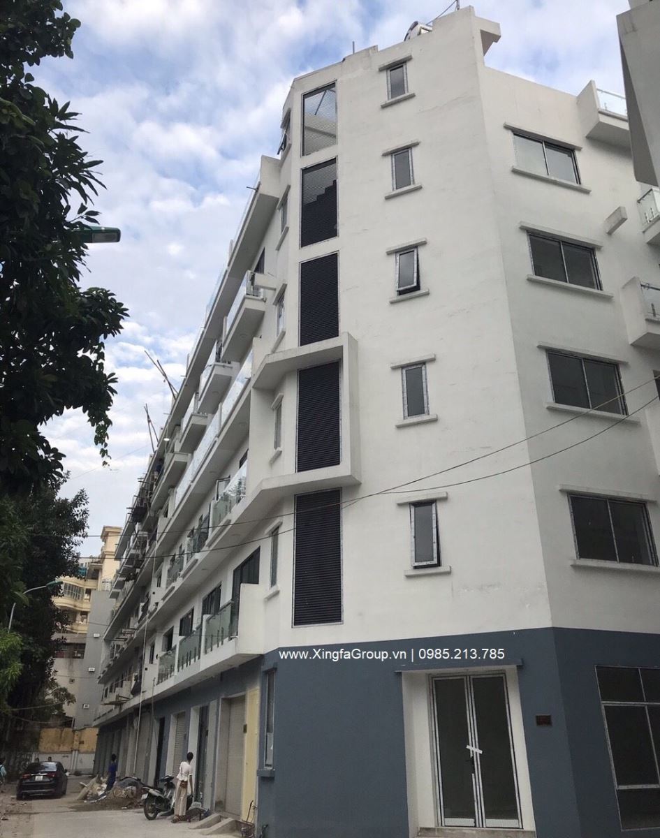 Thủ Đô Group Lắp Đặt Cửa Nhôm XINGFA Tại Shophouse 124 Vĩnh Tuy, Hà Nội