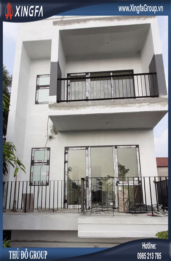 Thủ Đô Group Lắp Đặt Cửa Nhôm XINGFA Tại Hạ Mỗ, Đan Phượng, Hà Nội