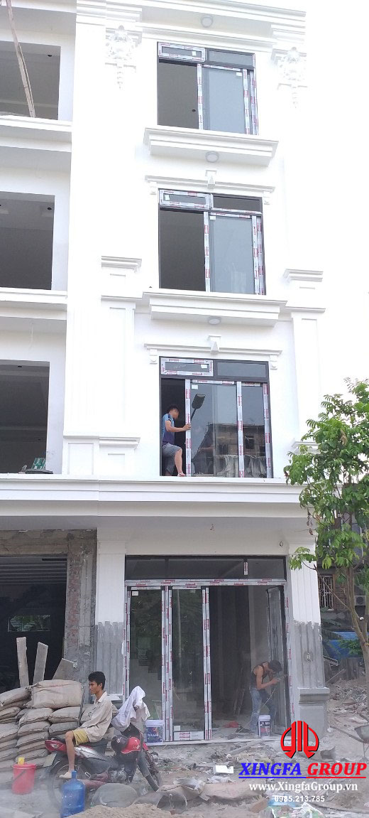 Công Trình Thi Công Cửa Nhôm Xingfa Tại Thành Phố Hải Phòng