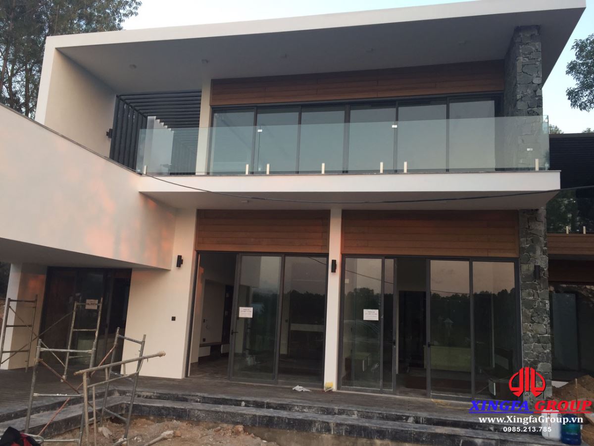 Công Trình Thi Công Cửa Nhôm Xingfa Tại Flamingo Đại Lải, Vĩnh Phúc