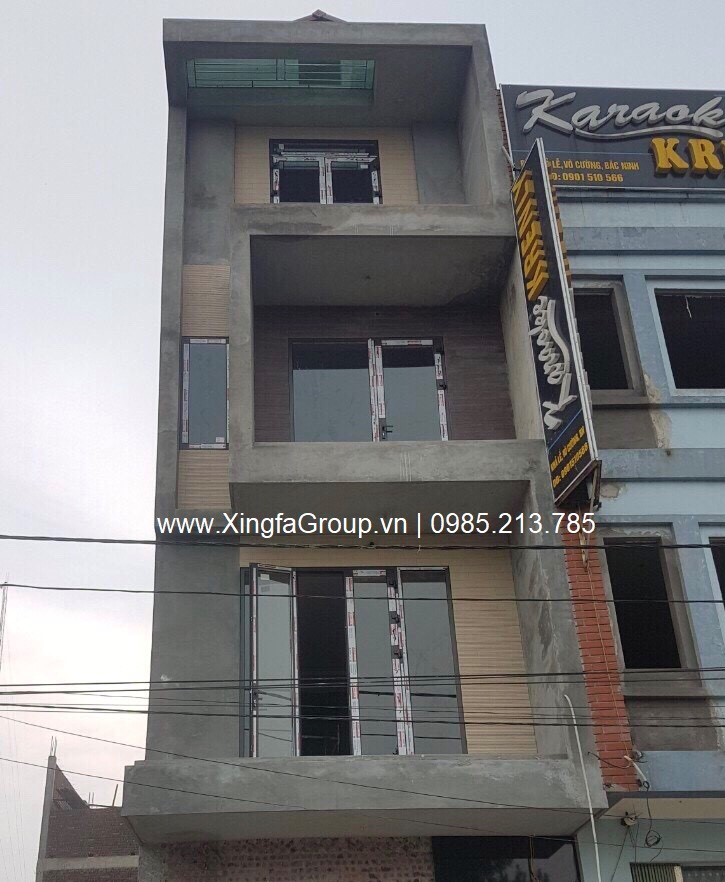 Thủ Đô Group Thi Công Lắp Đặt Cửa Nhôm XINGFA Tại Võ Cường, Bắc Ninh