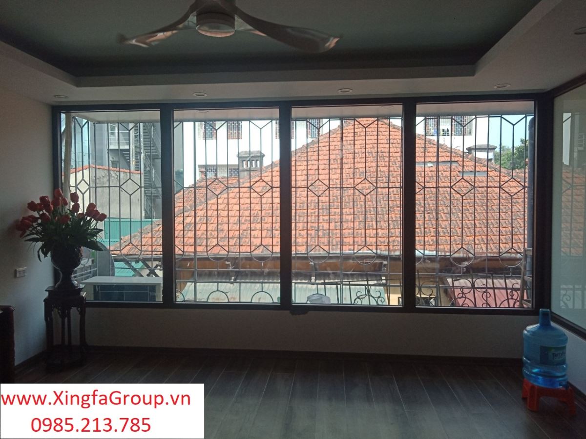 Thủ Đô Group lắp đặt công trình cửa nhôm XINGFA tại Hoàn Kiếm, Hà Nội