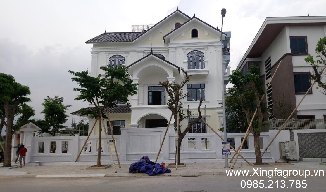 Thủ Đô Group Lắp Đặt Cửa Nhôm XINGFA Uốn Mái Vòm Cong Tại Thanh Hóa