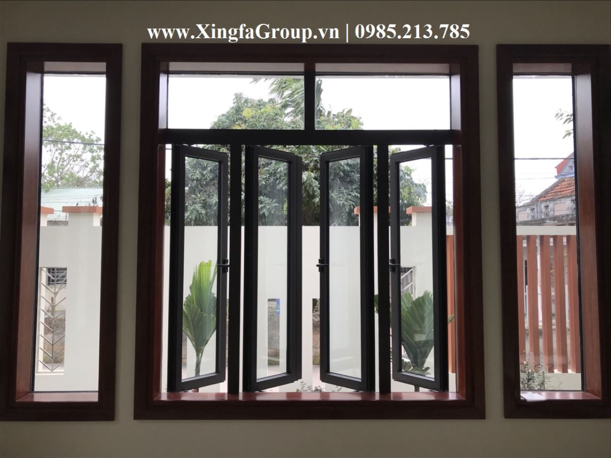 TOP Các Mẫu Cửa Nhôm XINGFA 4 Cánh Cho Hệ Cửa Đi & Cửa Sổ
