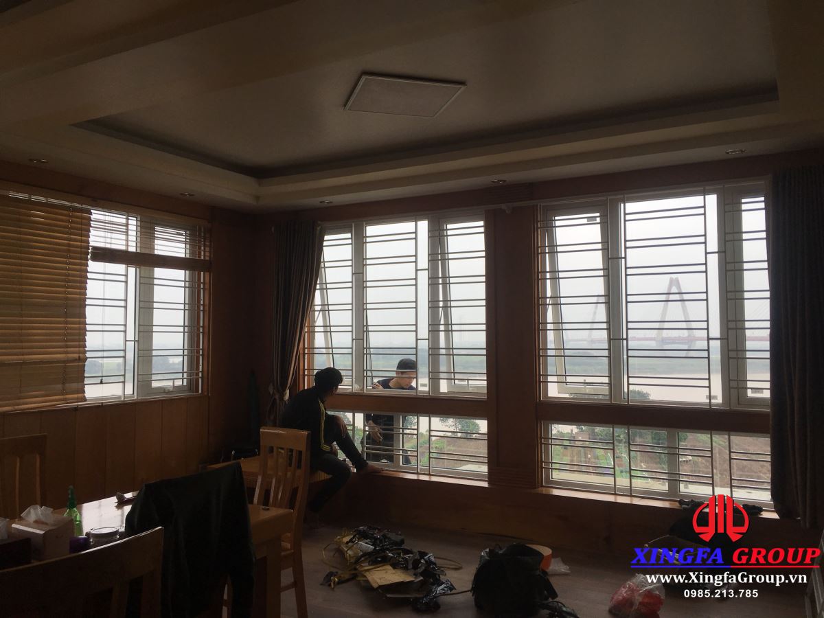 Công Trình Lắp Đặt Cửa Nhôm Xingfa Tại An Dương Vương, Tây Hồ, Hà Nội