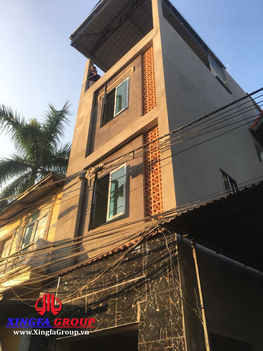 Công Trình Lắp Đặt Cửa Nhôm Xingfa Tại Xã Võng La, Huyện Đông Anh