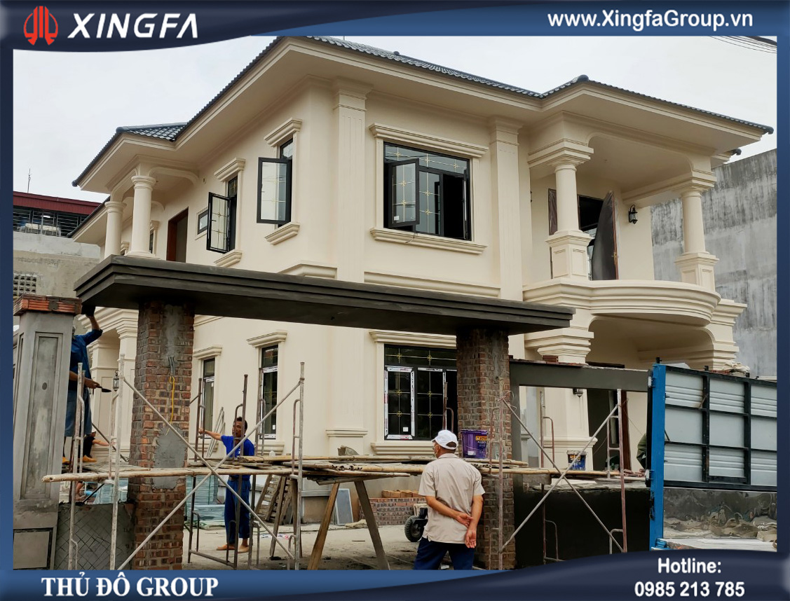 Thủ Đô Group Lắp Đặt Công Trình Cửa Nhôm XINGFA Tại Uông Bí, Quảng Ninh
