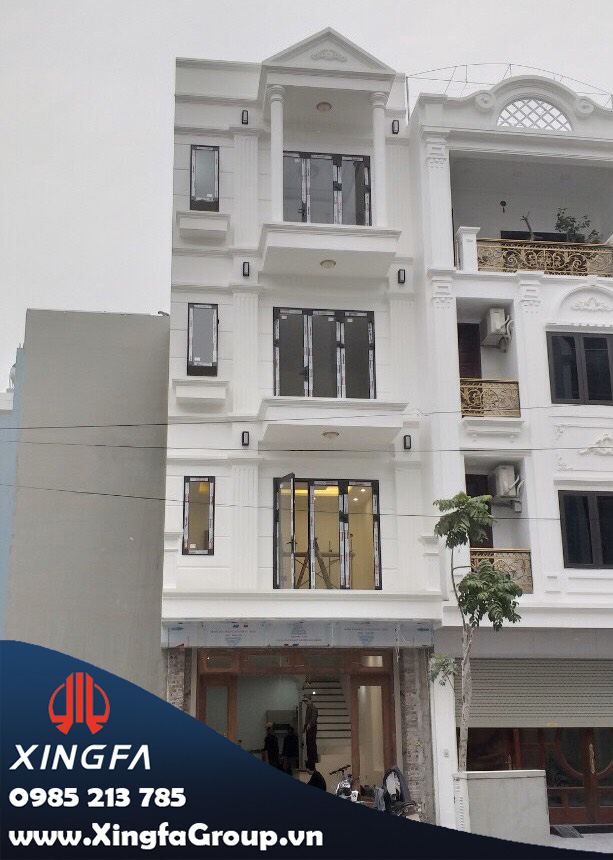 Thủ Đô Group Lắp Đặt Cửa Nhôm XINGFA Tại KĐT Dệt May Nam Định