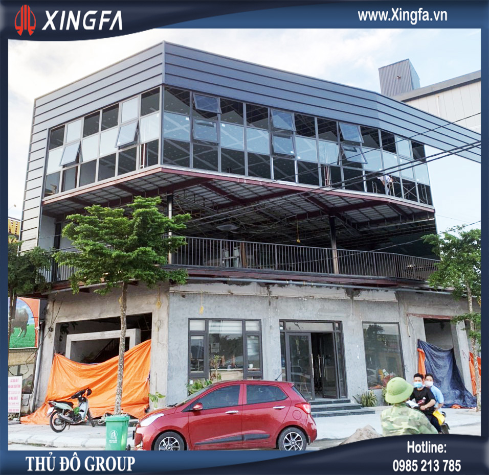 Thủ Đô Group Lắp Đặt Công Trình Cửa Nhôm XINGFA Tại Việt Yên, Bắc Giang