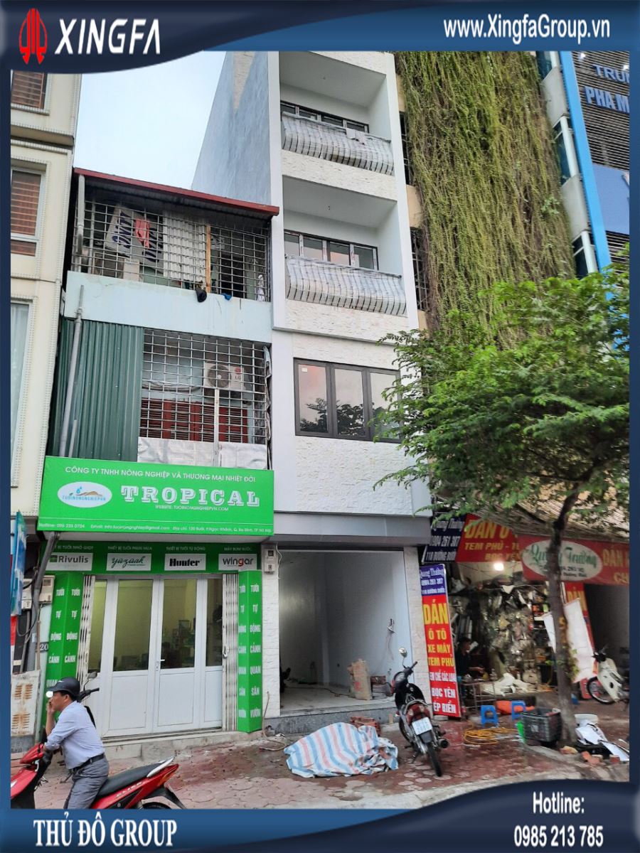 Thủ Đô Group Lắp Đặt Cửa Nhôm XINGFA Tại Hoàng Hoa Thám, Ba Đình, Hà Nội