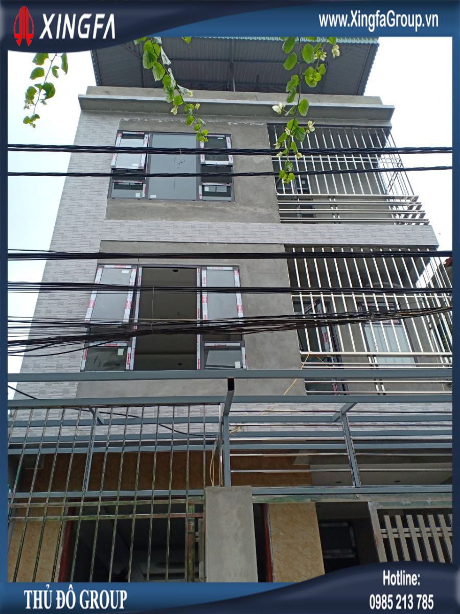Thủ Đô Group Lắp Đặt Cửa Nhôm XINGFA Tại Trần Phú, Hoàng Mai, Hà Nội