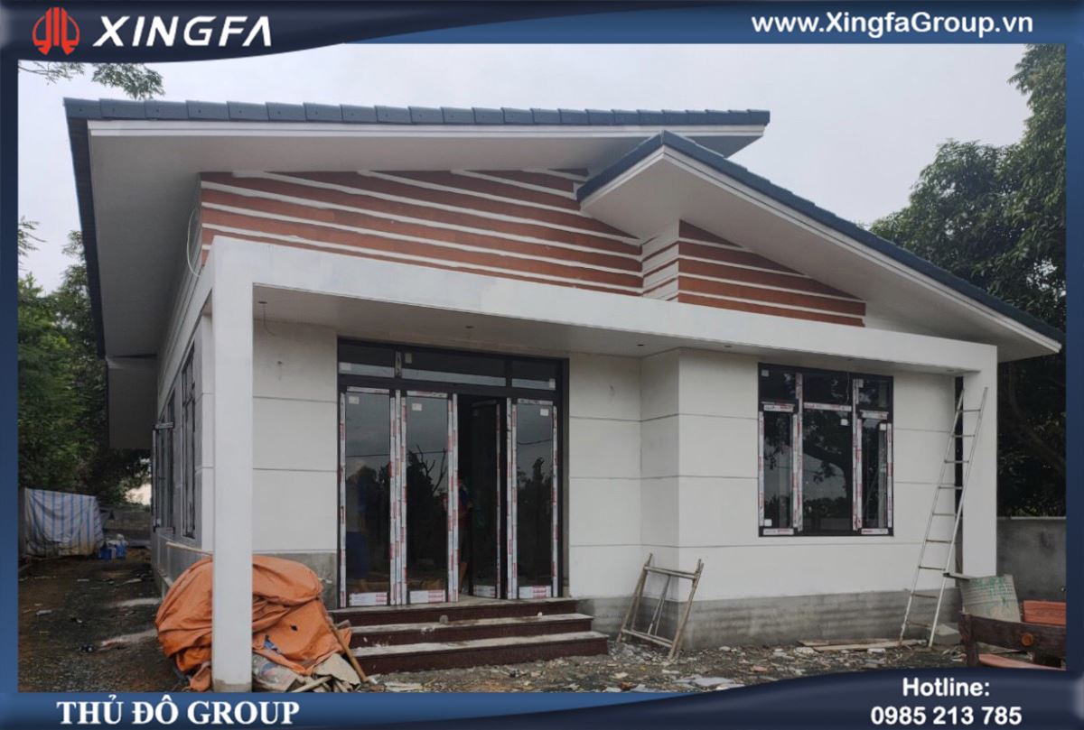 Thủ Đô Group Lắp Đặt Cửa Nhôm XINGFA Tại Hòa Thạch, Quốc Oai, Hà Nội