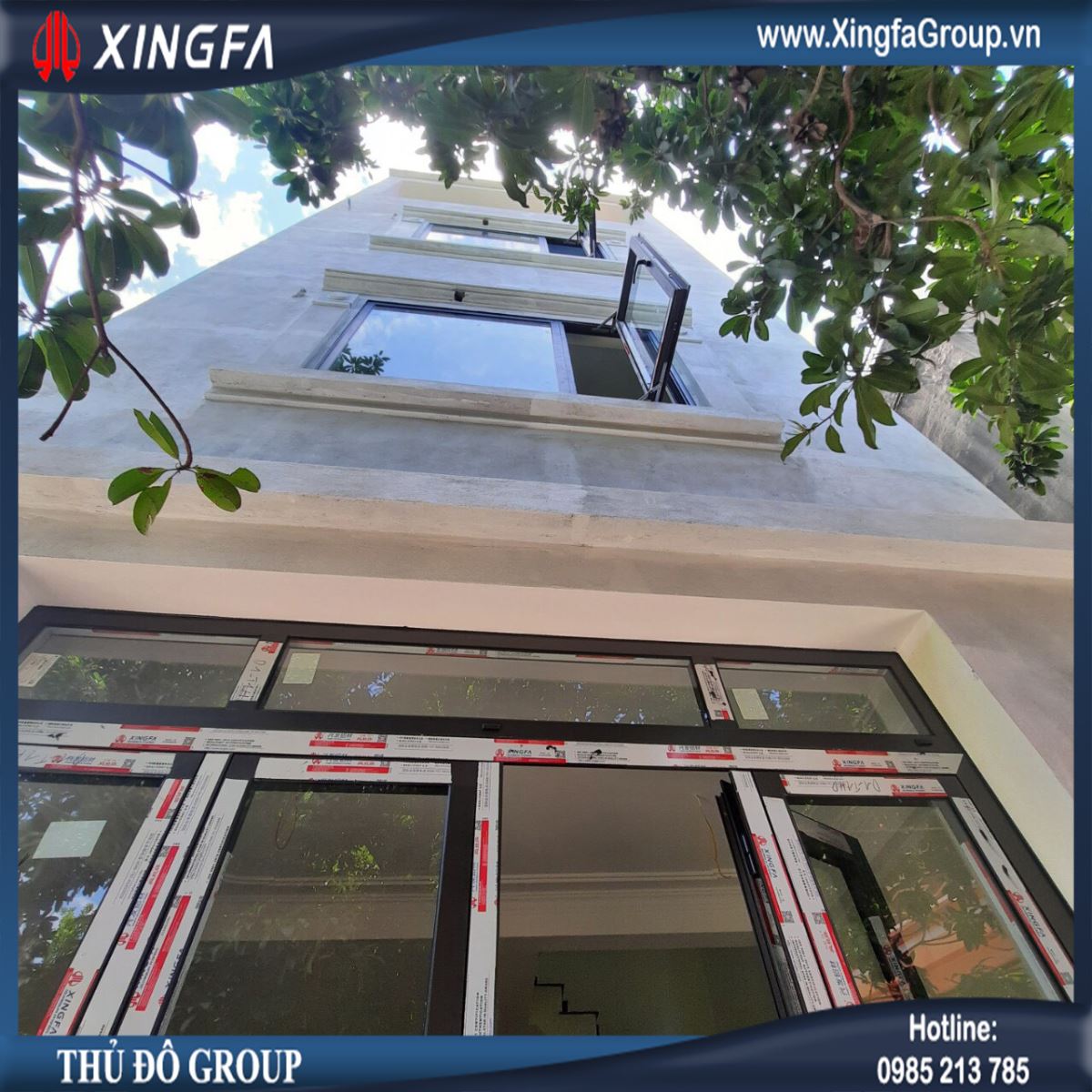Thủ Đô Group Lắp Đặt Cửa Nhôm XINGFA Tại Lê Trọng Tấn, Hà Đông, Hà Nội