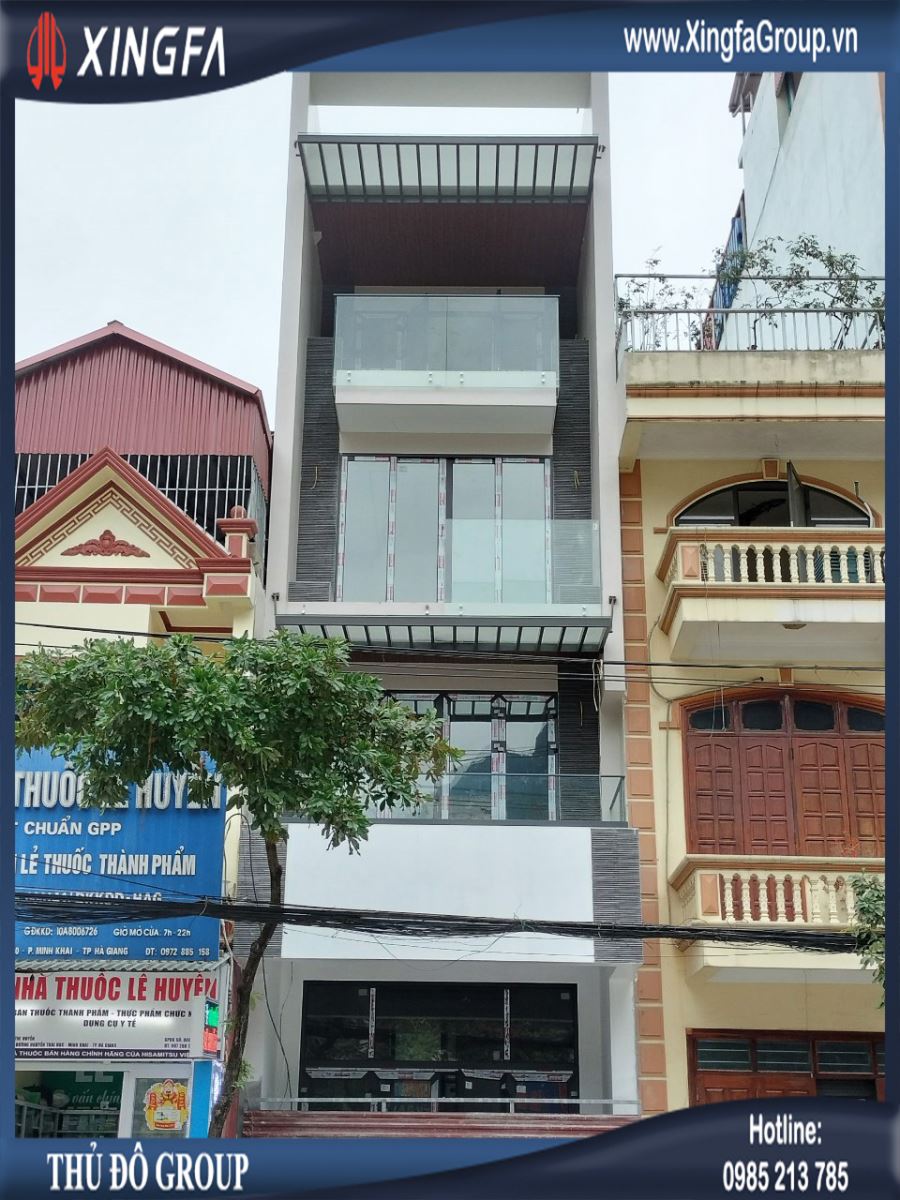 Thủ Đô Group Lắp Đặt Cửa Nhôm XINGFA Nhập Khẩu Tại Hà Giang