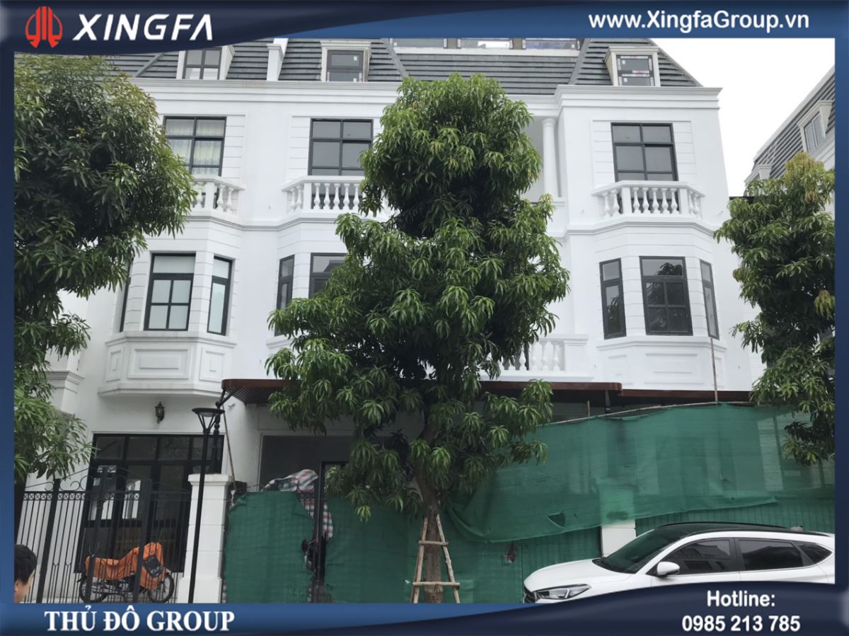 Thủ Đô Group Thi Công Cửa Nhôm XINGFA Tại Vinhomes Hải Phòng