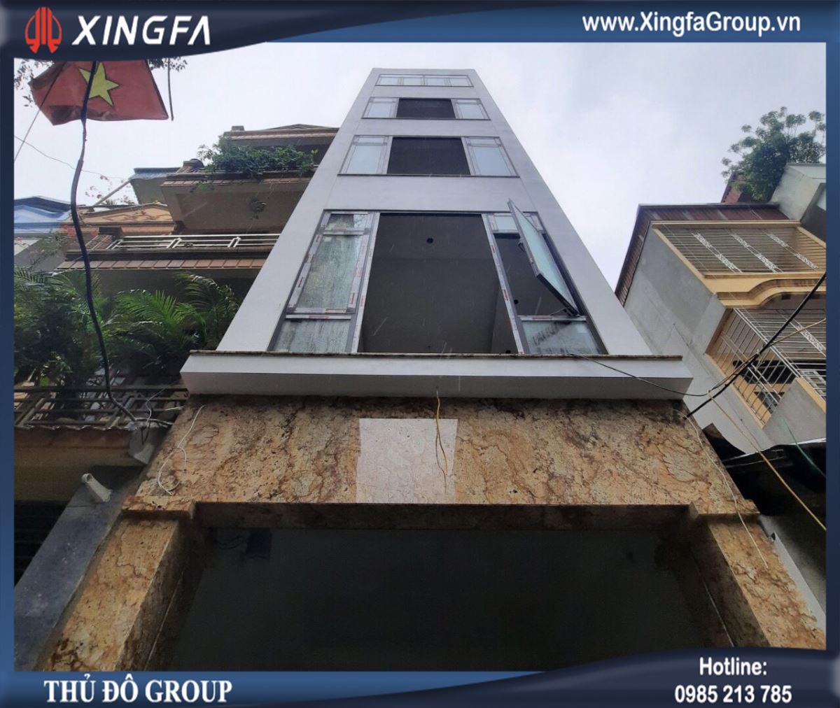 Thủ Đô Group Thi Công Cửa Nhôm XINGFA Tại Tứ Hiệp, Thanh Trì, Hà Nội