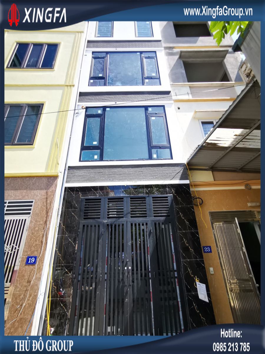 Thủ Đô Group Lắp Đặt Cửa Nhôm XINGFA Tại Thạch Bàn, Long Biên, Hà Nội