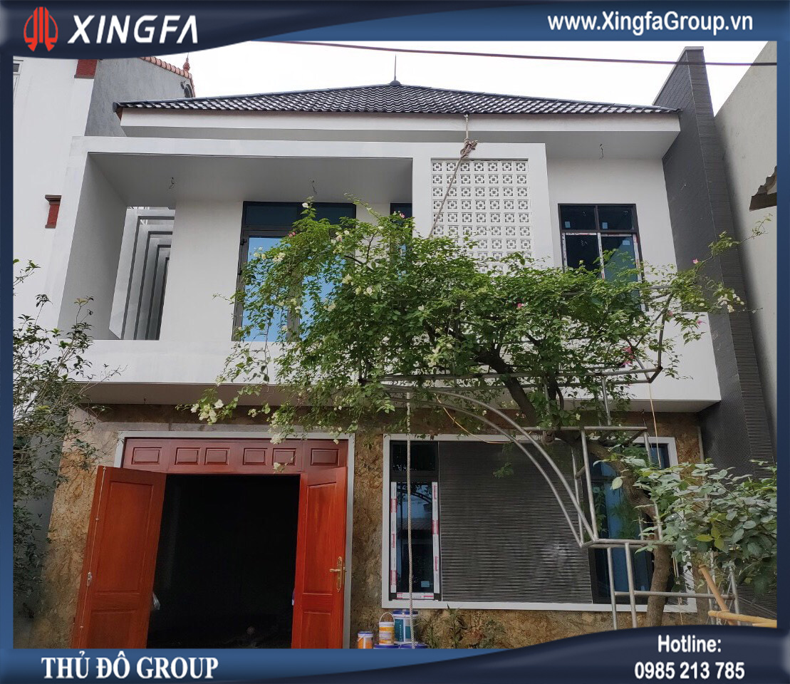 Thủ Đô Group Lắp Đặt Cửa Nhôm XINGFA Tại Đồng Than, Yên Mỹ, Hưng Yên