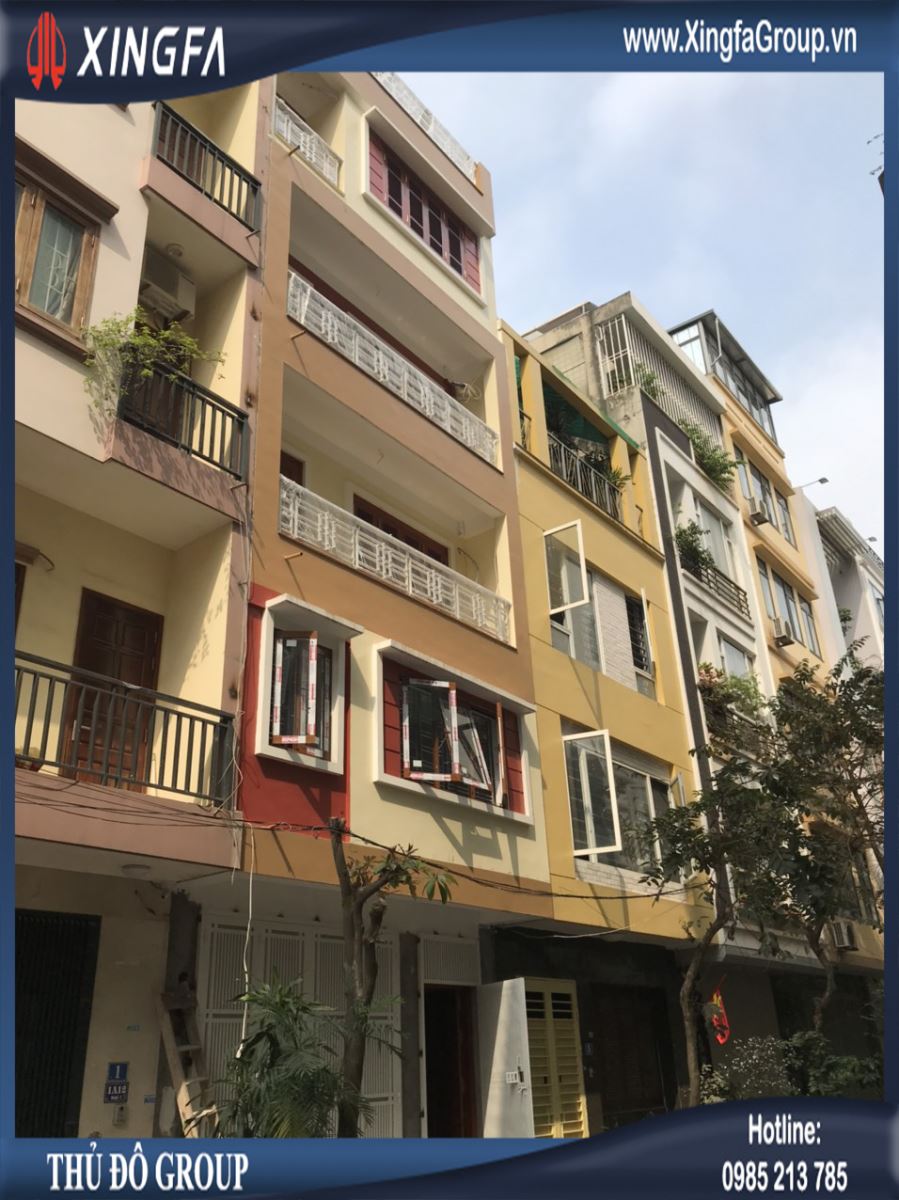 Thủ Đô Group Lắp Đặt Cửa Nhôm XINGFA Tại Phạm Tuấn Tài, Cầu Giấy, Hà Nội