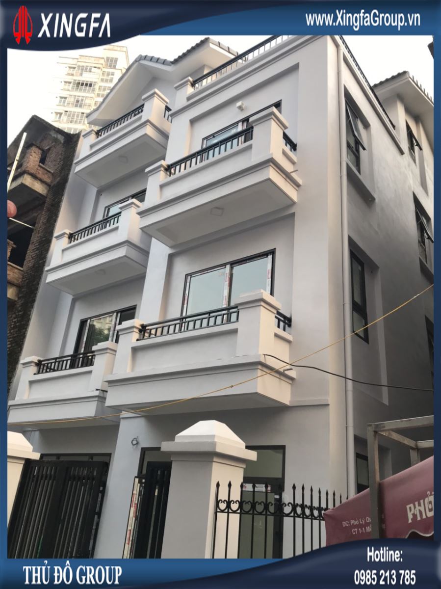 Thủ Đô Group Lắp Đặt Cửa Nhôm XINGFA Nhập Khẩu Tại Mễ Trì, Hà Nội