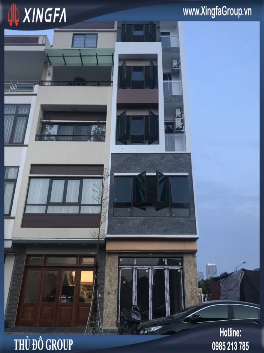 Thủ Đô Group Lắp Đặt Cửa Nhôm XINGFA Tại Dương Nội, Hà Đông, Hà Nội
