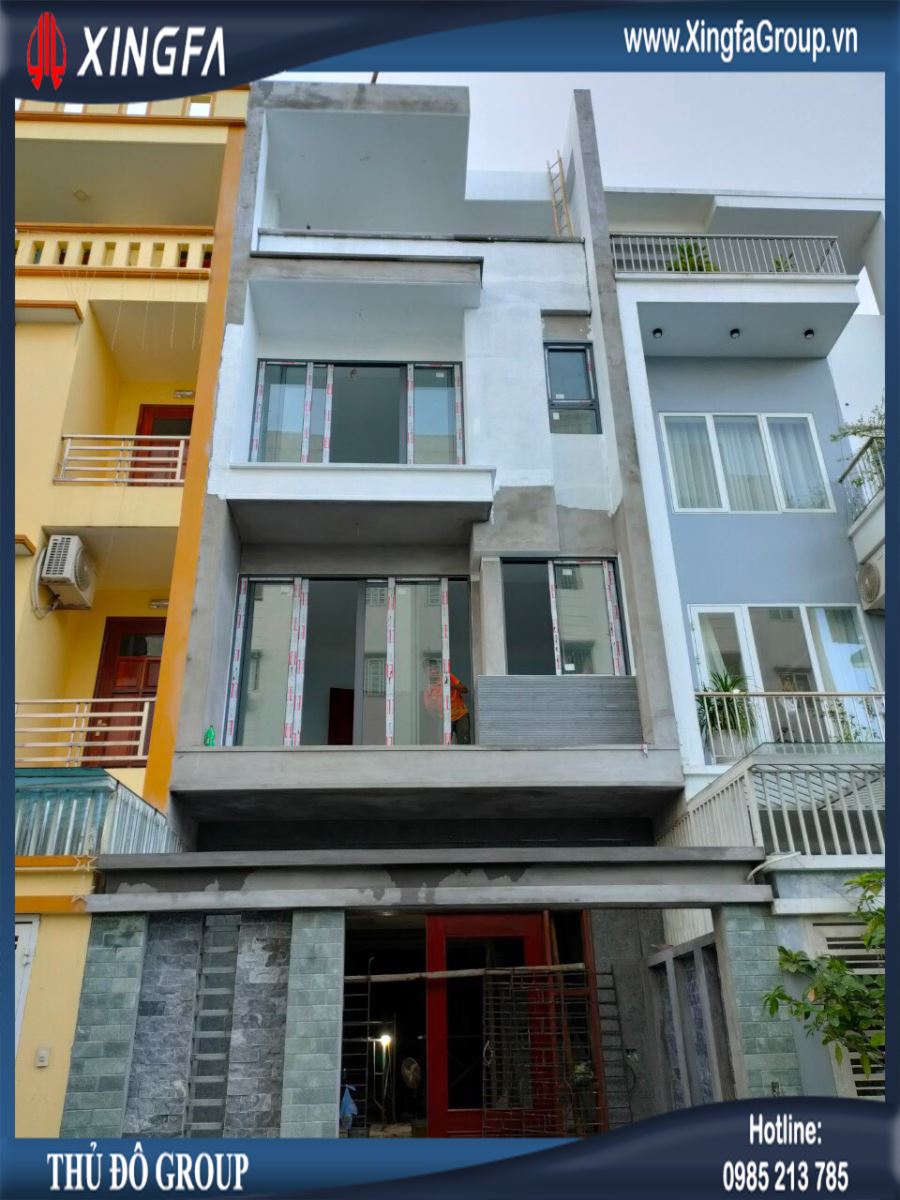 Thủ Đô Group Thi Công Cửa Nhôm XINGFA Tại Quang Trung, Thái Bình