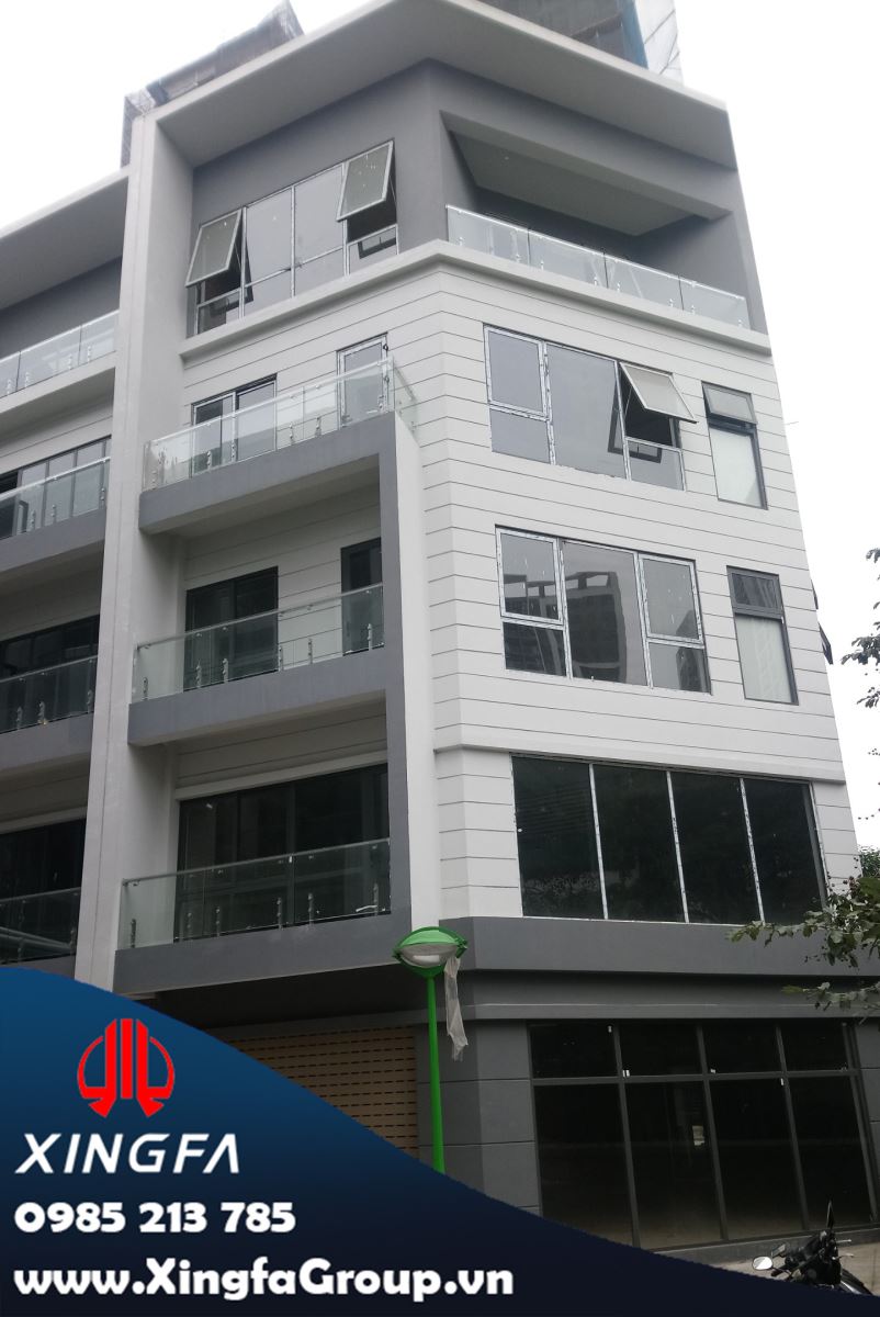 Thủ Đô Group Lắp Đặt Cửa Nhôm XINGFA Tại Shophouse 120 Định Công, Hà Nội