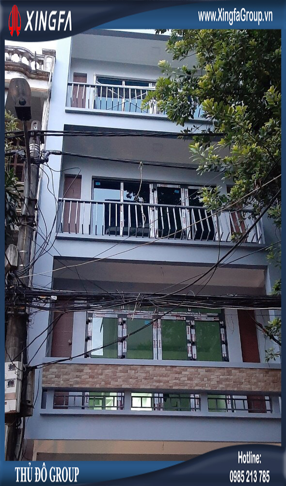 Thủ Đô Group Lắp Đặt Cửa Nhôm XINGFA Tại Châu Long, Hoàn Kiếm, Hà Nội