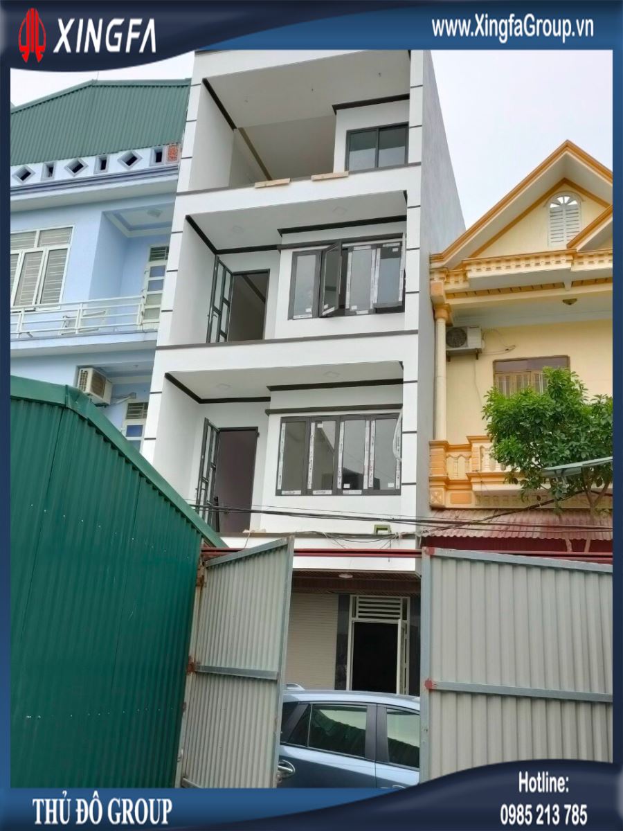 Thủ Đô Group Lắp Đặt Cửa Nhôm XINGFA Tại Hồ Nguyên Trừng, Thanh Hóa