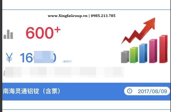 HOT - Thông báo tăng giá cửa nhôm XINGFA nhập khẩu từ 15/8/2017