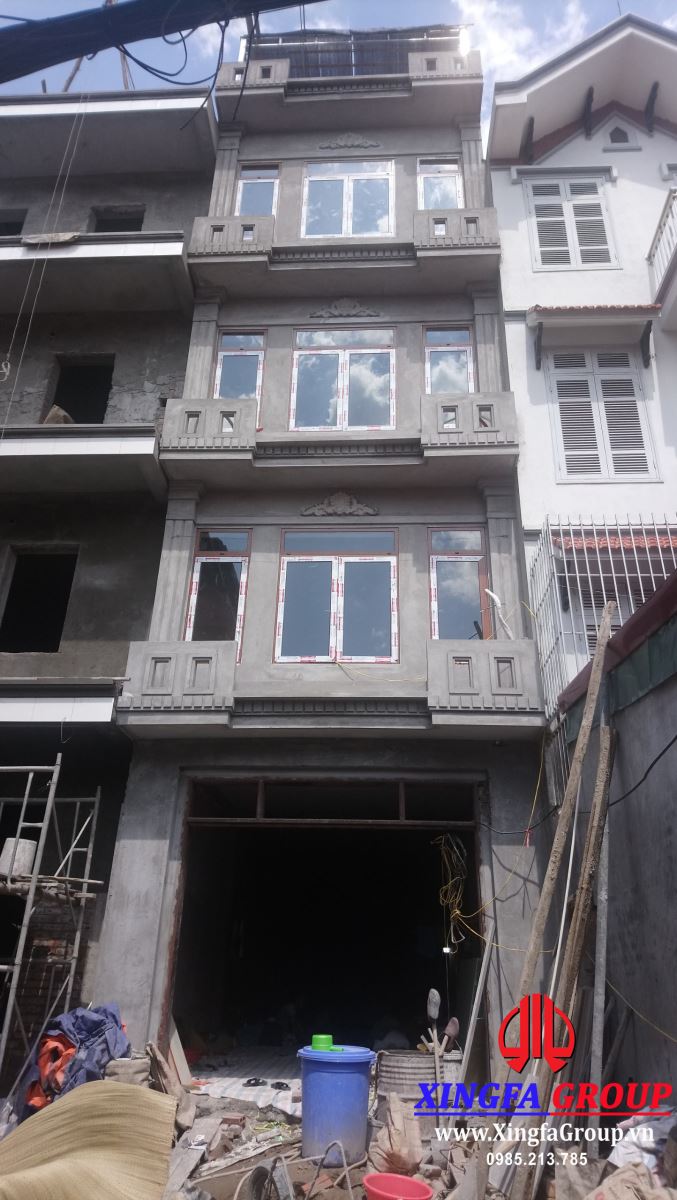 Thi Công Cửa Nhôm Xingfa Tại An Dương Vương, Tây Hồ, Hà Nội
