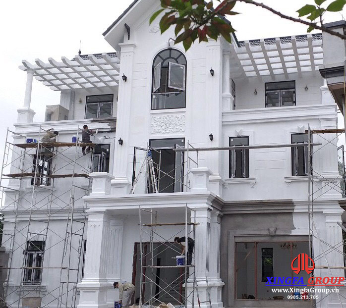 Công Trình Thi Công Cửa Nhôm Xingfa Nhập Khẩu Tại Quế Võ, Bắc Ninh