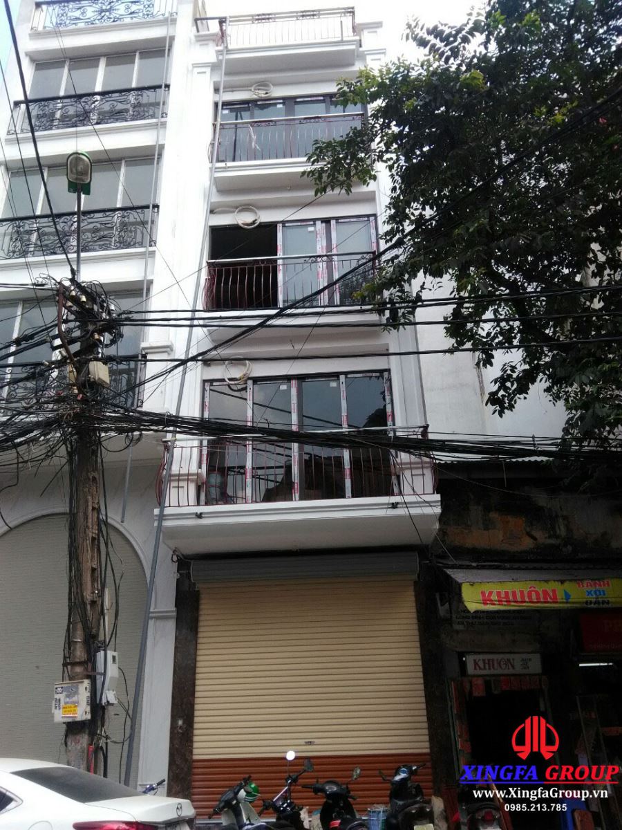 Công Trình Lắp Đặt Cửa Nhôm Xingfa Tại Hàng Hòm, Hoàn Kiếm, Hà Nội