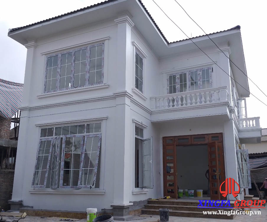 Công Trình Lắp Đặt Cửa Nhôm Xingfa Tại Đông Dư, Gia Lâm, Hà Nội
