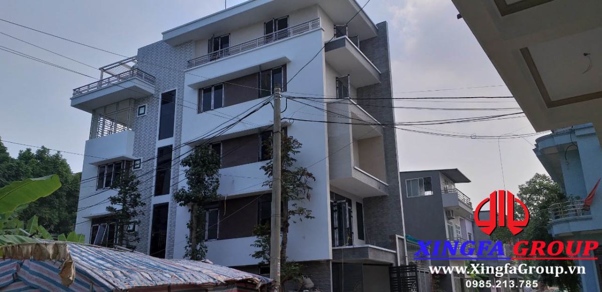 Công Trình Thi Công Cửa Nhôm Xingfa Nhập Khẩu Tại Việt Trì, Phú Thọ