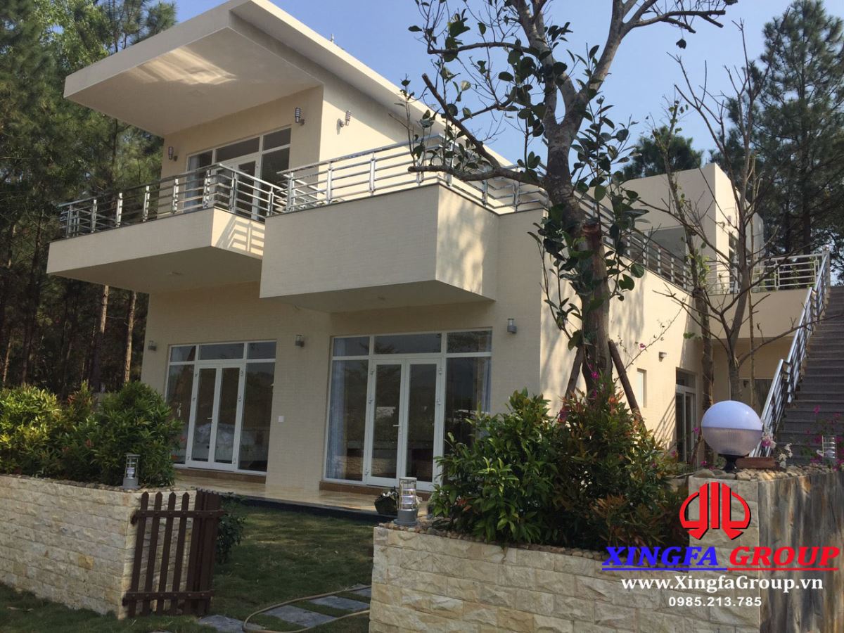 Công Trình Lắp Đặt Cửa Nhôm Xingfa Tại Flamingo Đại Lải, Vinh Phuc
