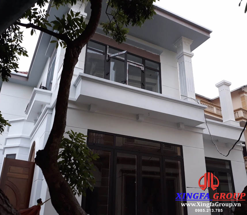 Công Trình Thi Công Cửa Nhôm Xingfa Tại Phú Thụy, Gia Lâm, Hà Nội