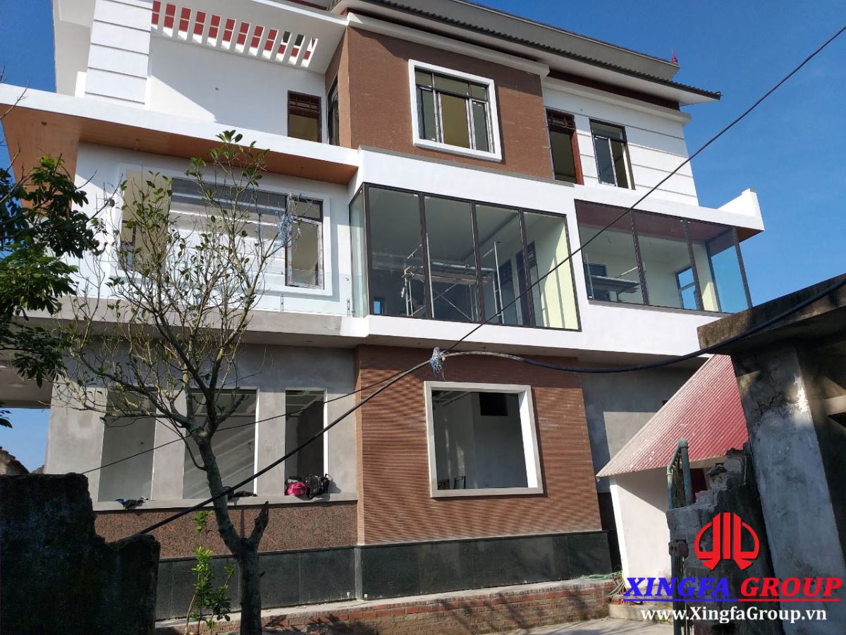 Công Trình Thi Công Cửa Nhôm Xingfa Tại Nam Trực, Nam Định