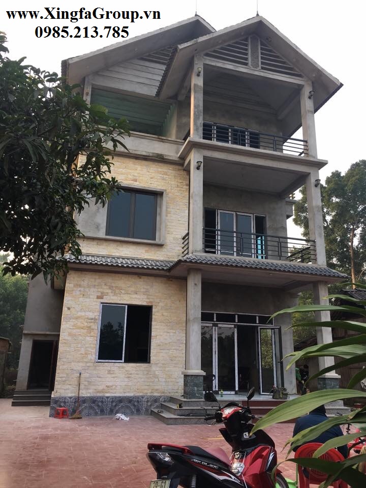 Lắp Đặt Hoàn Thiện Cửa Nhôm Xingfa Nhập Khẩu Tại Phú Thọ