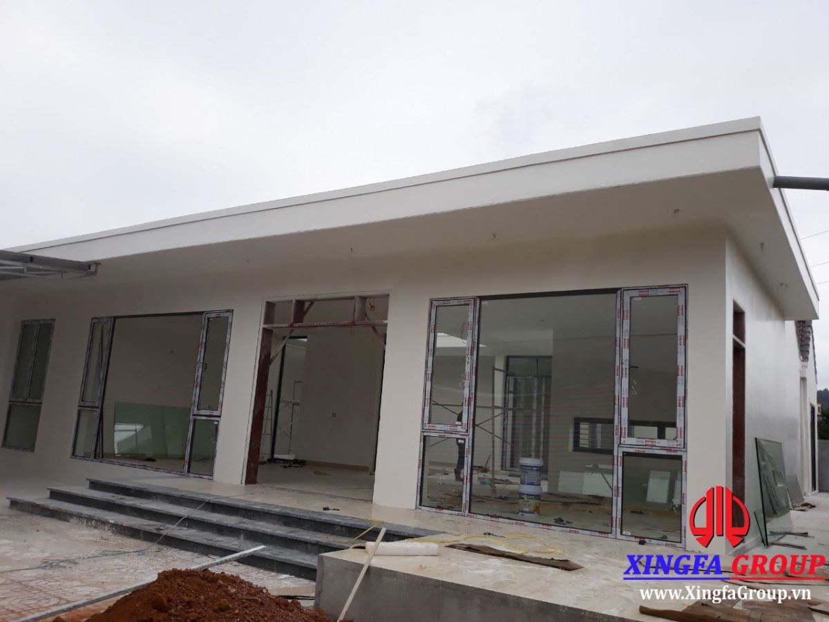 Công Trình Lắp Đặt Cửa Nhôm Xingfa Tại Quế Phong, Nghệ An
