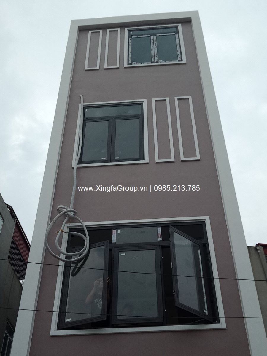 Thủ Đô Group Lắp Đặt Cửa Nhôm XINGFA Tại Việt Hưng, Long Biên, Hà Nội
