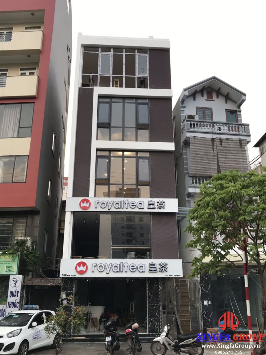 Công Trình Thi Công Cửa Nhôm Xingfa Tại Kim Giang, Thanh Trì, Hà Nội