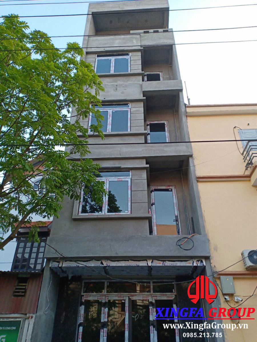 Công Trình Thi Công Cửa Nhôm Xingfa Tại Trâu Quỳ, Gia Lâm, Hà Nội