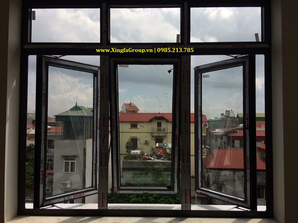 Ứng dụng của nhôm xingfa trong việc thi công hệ thống cửa sổ tòa nhà