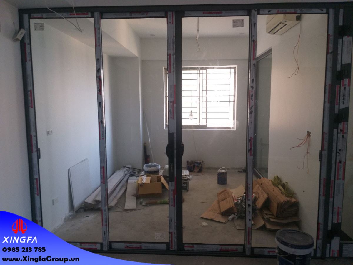 Thủ Đô Group Lắp Đặt Cửa Nhôm XINGFA Tại Việt Hưng, Long Biên, Hà Nội