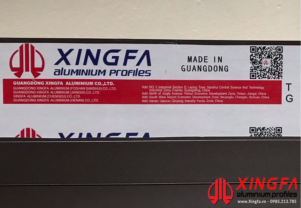 cửa nhôm xingfa giả nhái