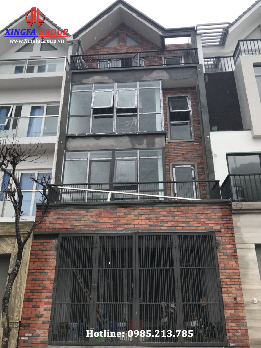 Công Trình Cửa Nhôm XINGFA Tại Nam Trung Yên, Cầu Giấy, Hà Nội